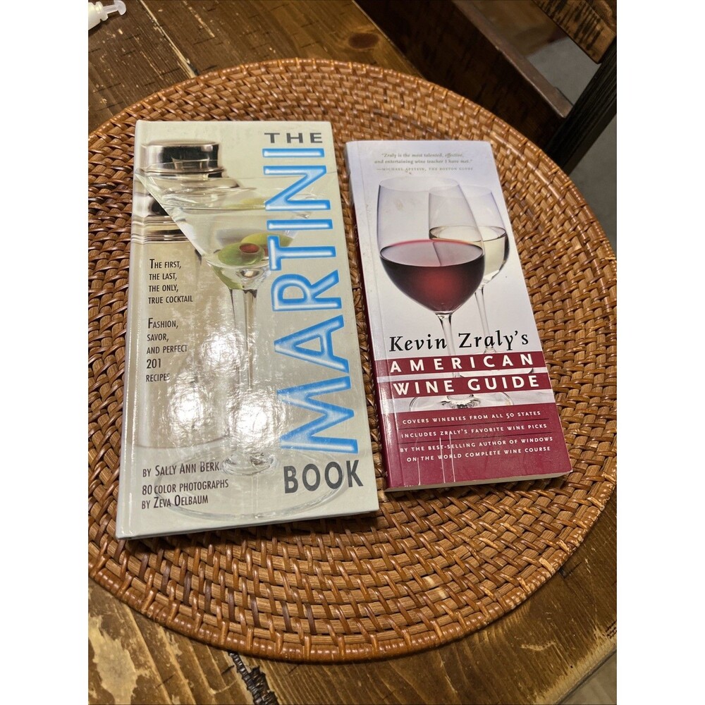 Vintage The Martini Book , American Wine Guide Bar Books Gift Hostess Entertain